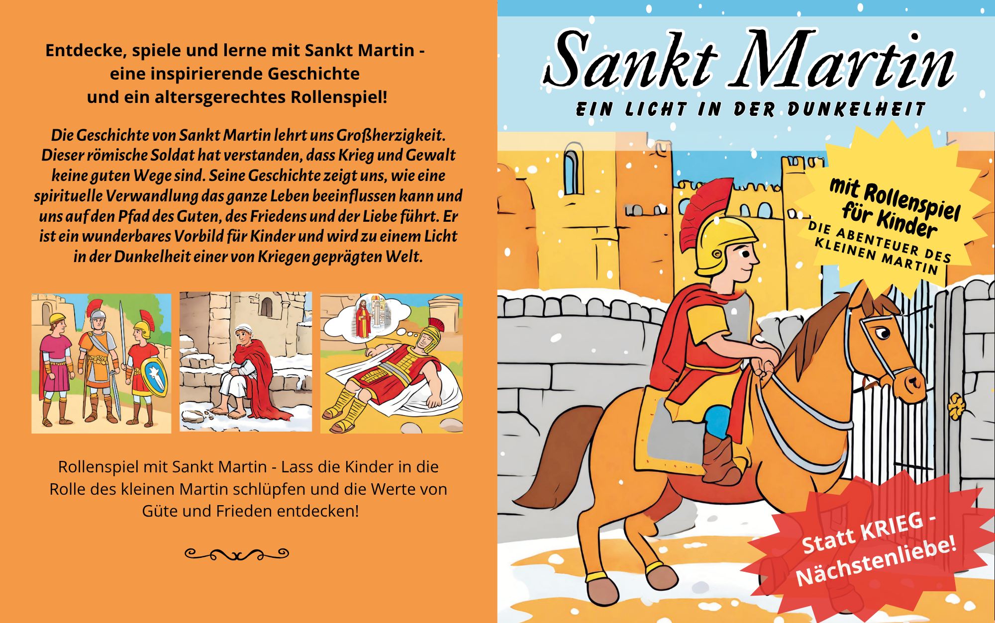Buchcover: Sankt Martin – Ein Licht in der Dunkelheit